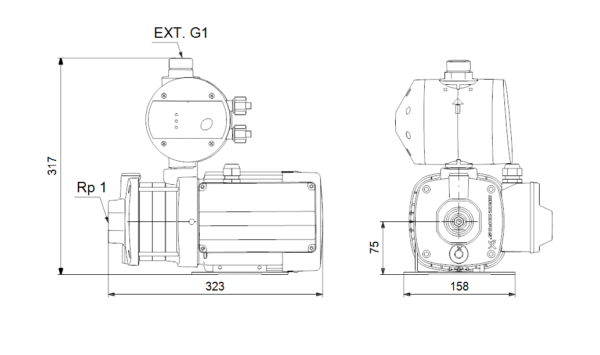 CMB1-36 A-C-A-A-A-A 1x220-230V 50Hz