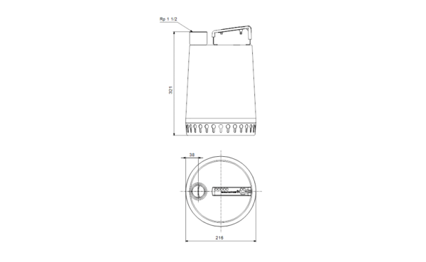 UNILIFT AP12.40.06.1 1x220-240V 10m AU