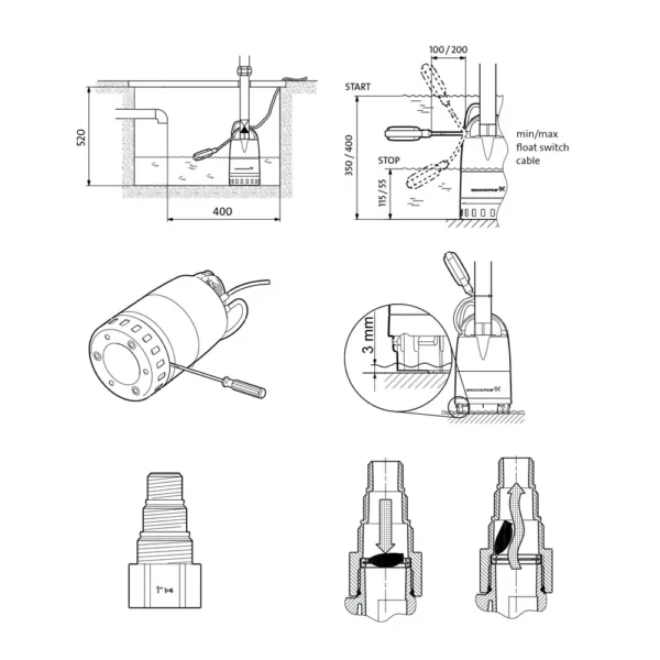 Unilift CC5 - A1 240/50 5m AUS